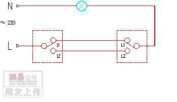開關(guān)接線圖