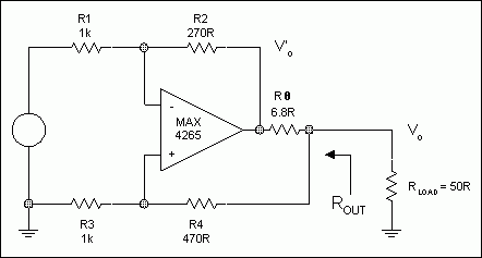 圖5. 例2 (為簡單起見，沒有標出電源去耦)