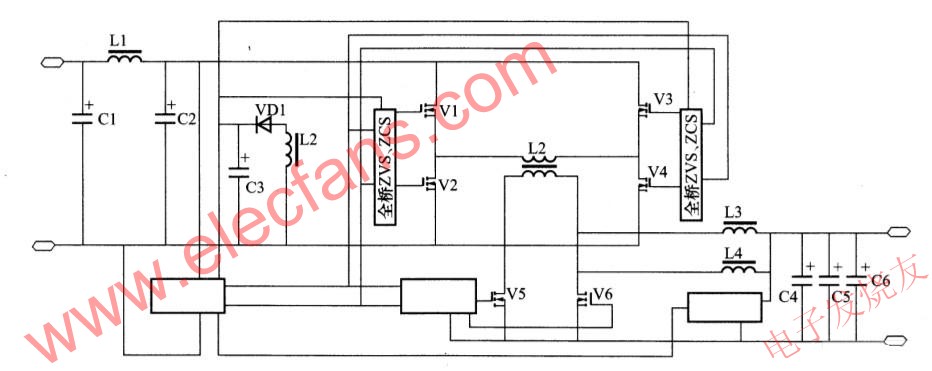 ZVS、ZCS 同步整流控制電路的原理圖 m.greenbey.cn