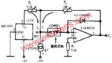 測(cè)溫電路的原理  m.greenbey.cn