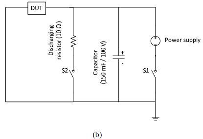 圖2（b）放電電阻電路圖。