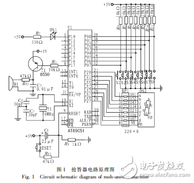 基于單片機控制的智能搶答器研究
