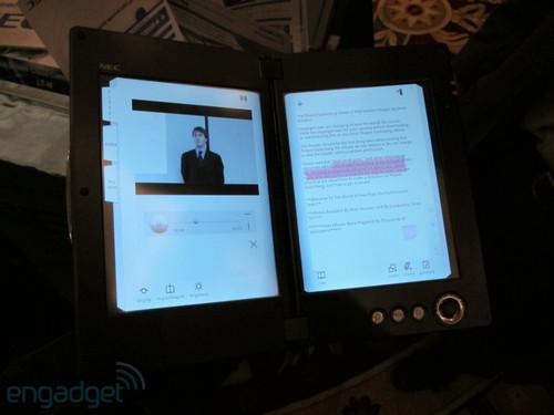 NEC推出云計(jì)算平板雙觸摸屏設(shè)計(jì)(圖)