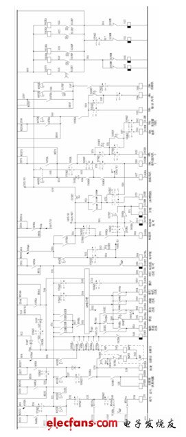 SS4G型電力機車整備控制電路原理圖