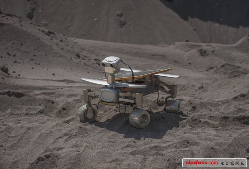 在德國進(jìn)行實(shí)際測試的Asimov月球探測器