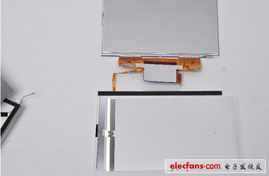 包括面板，柔光鏡，準(zhǔn)直儀，厚擴(kuò)散器的顯示