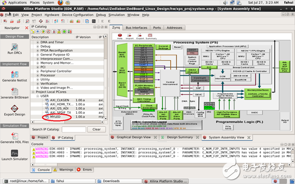 ZedBoard上的點燈簽名實驗（二）：創(chuàng)建自定義IP
