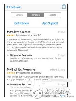 蘋果10.3讓開發(fā)者可以回復(fù)你的評論了，還可以要求改好評