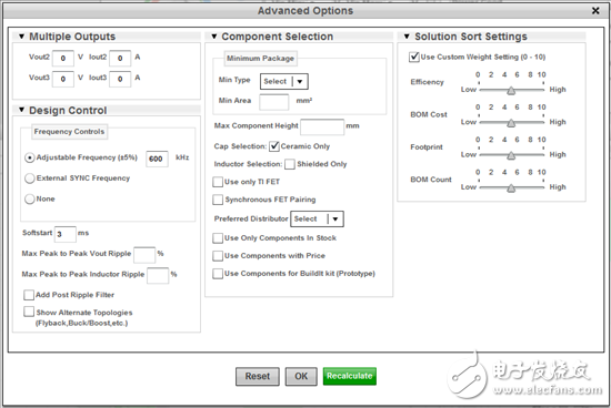 全新的高級(jí)WEBENCH 工具使專家級(jí)電源設(shè)計(jì)人員如虎添翼
