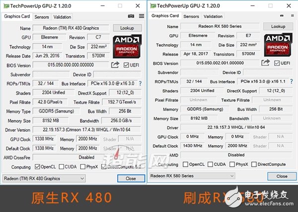AMD RX 480能免費(fèi)升級(jí)RX 580賺大！實(shí)測(cè)后是這樣