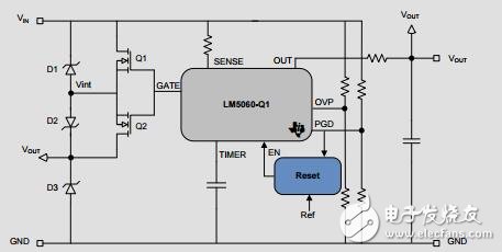 汽車12、24V電池輸入保護(hù)參考設(shè)計