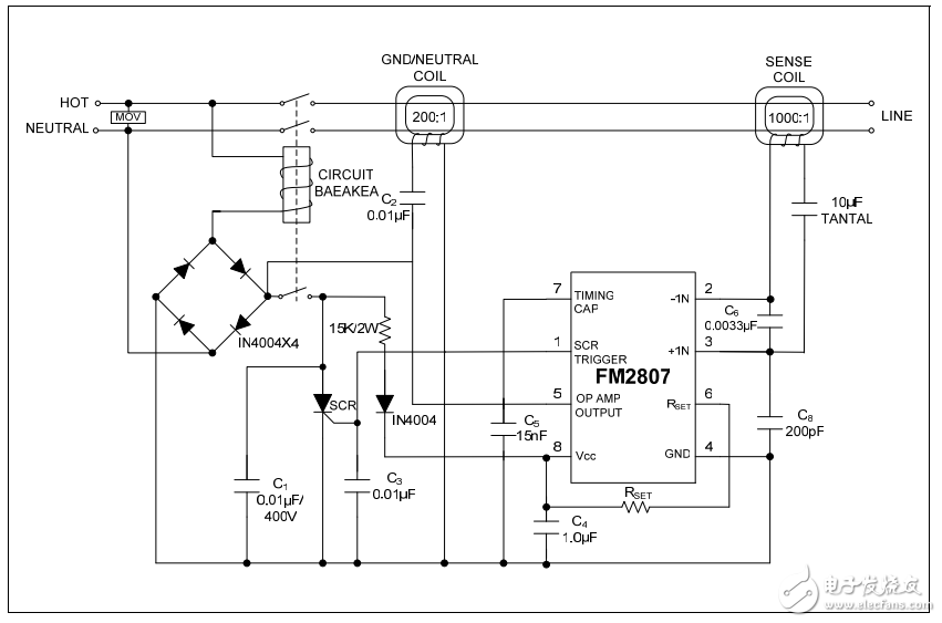 FM2807中文資料（功能引腳圖，應(yīng)用電路圖及典型特性曲線圖）