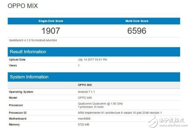oppo全面屏新機爆光，命名oppomix？或將搭載高通驍龍835，不要在叫高價低配了