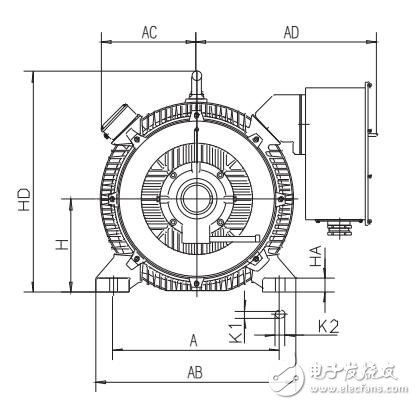 高壓Tiger電機結(jié)構(gòu)圖及型號