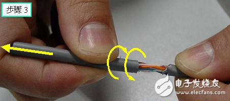 圖文結(jié)合,教你如何制作雙絞線(xiàn)水晶頭