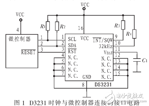 DS3231器件的特點(diǎn)及其在高精度時(shí)鐘接口設(shè)計(jì)中的應(yīng)用