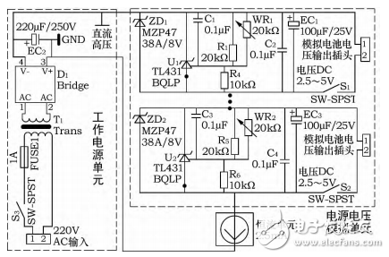 基于TL431的電動(dòng)汽車多節(jié)串聯(lián)鋰電池模擬器